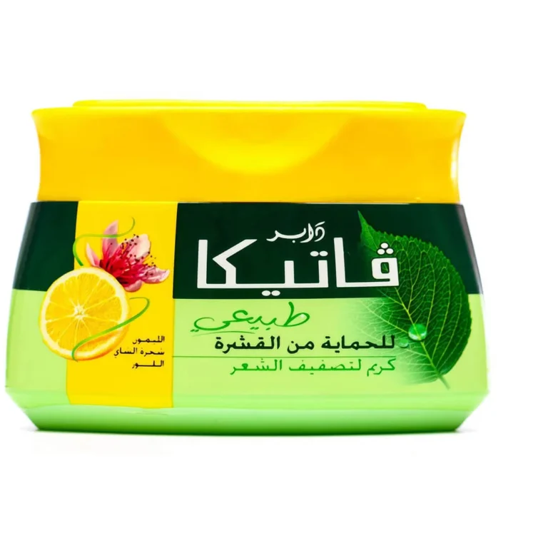 ⁦دابر فاتيكا كريم شعر ضد القشرة بالليمون والشاي 140 مل⁩ - الصورة ⁦1⁩