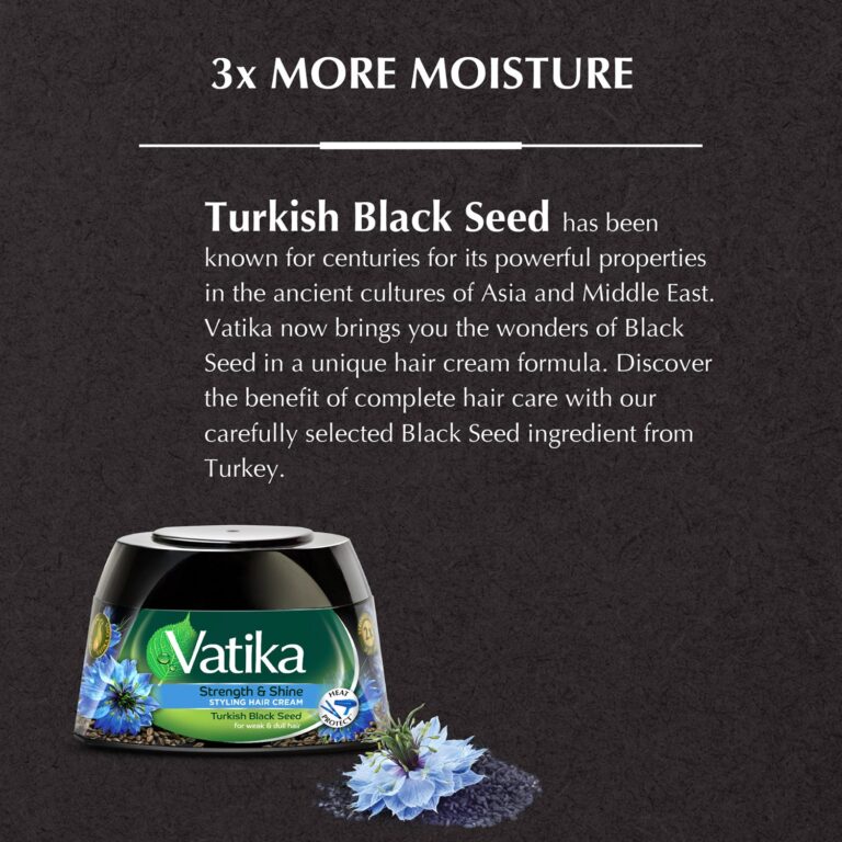 Vatika Black Seed Hair Cream for Strength - 210 ml - Image 4