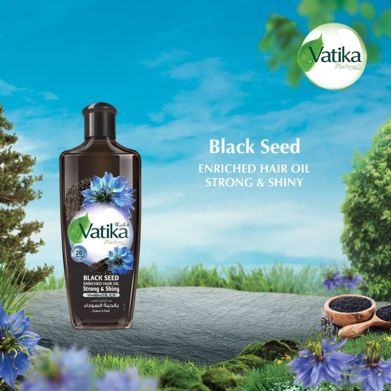 Vatika Hair Oil Black Seed 200 ml - For Strong & Shiny Hair - Image 3