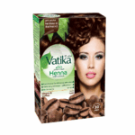 Vatika Henna Hair Color Dark Brown - 60 gm: Long-Lasting Natural Shade