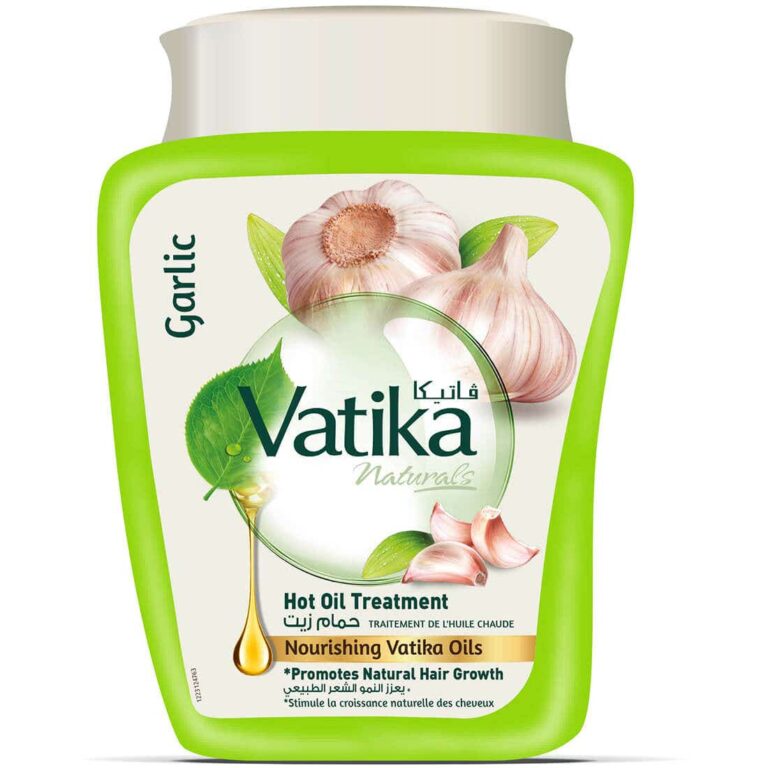 Dabur Vatika Garlic Enriched Hair Oil for Hair Growth 500gm - Image 1