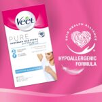Veet Pure Wax Strips for Underarm Hair Removal, Sensitive Skin - 16 pcs - Image 2
