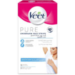 Veet Pure Wax Strips for Underarm Hair Removal, Sensitive Skin - 16 pcs - Image 7