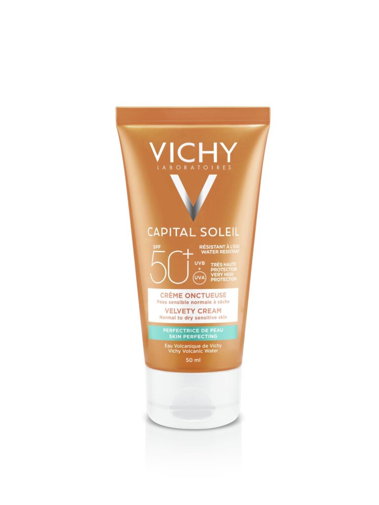 ⁦فيشي كابيتال سولاي فلفيتي كريم للبشرة العادية إلى الجافة SPF 50+ 50 مل⁩ - الصورة ⁦3⁩