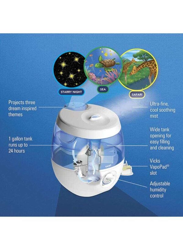 Vicks Sweet Dreams Humidifier Vul575E1: Soothing Comfort & Peaceful Sleep for Your Child - Image 3