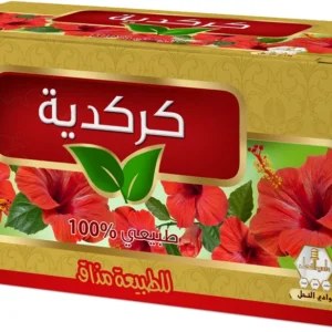 وادي النحل شاي الكركديه الأخضر – 30 كيس