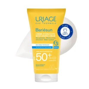 يورياج باري صن كريم واقي شمس خالٍ من العطر +SPF50 | حماية عالية من UVA/UVB والضوء الأزرق 50مل