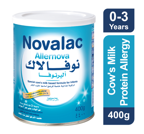 ⁦نوفالاك اليرنوفا حليب 400 جم - تركيبة خاصة لحساسية حليب البقر⁩ - الصورة ⁦1⁩