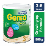 نوفالاك جينيو بلس بالفانيليا - حليب النمو للأطفال 3 سنوات فما فوق (800 جم)