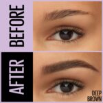 Maybelline Express Brow Satin Dou Nu Eyebrow Pencil & Powder - 05 Medium Brown - Image 4