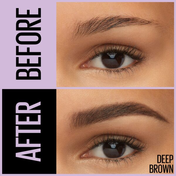 Maybelline Express Brow Satin Dou Nu Eyebrow Pencil & Powder - 05 Medium Brown - Image 4