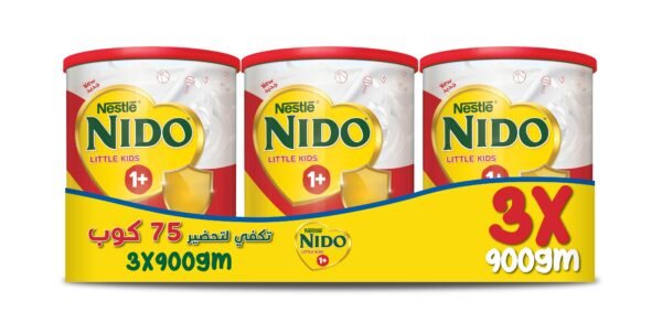 Nido 1+ Gum Stage 3 (1-3 Years) - 3x900gm Triple Pack - Image 2