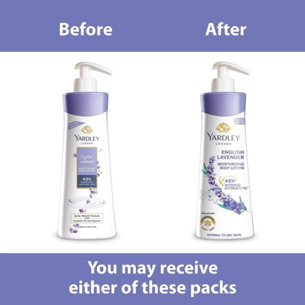 Yardley London English Lavender Moisturizing Body Lotion - 400 ml | Deep Hydration & Refreshing Scent - Image 5