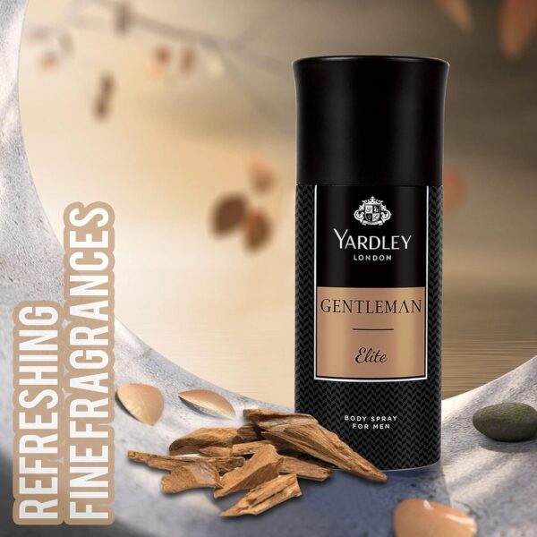 Yardley London Gentleman Elite Body Spray - 150 ml - Image 3
