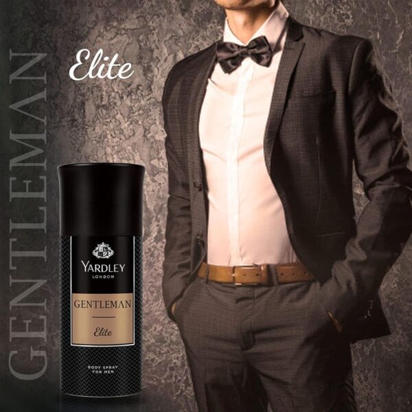 Yardley London Gentleman Elite Body Spray - 150 ml - Image 2