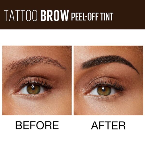 Maybelline Brow Tattoo Peel Off Tint - Light Brown - Image 3