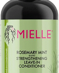 Mielle Organics Rosemary Mint Strength Leave-In Conditioner 355ml - Power & Hydration Boost