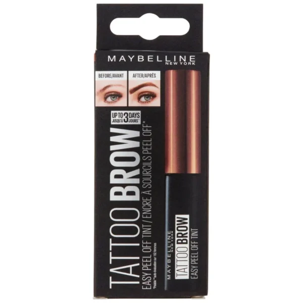 Maybelline Brow Tattoo Peel Off Tint - Light Brown - Image 1