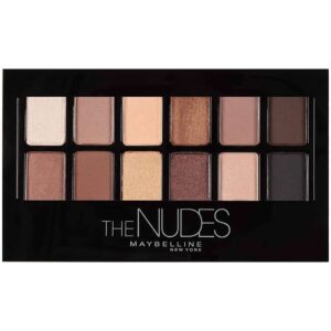 Maybelline New York The Nudes Eyeshadow Palette - 12 Professional Shades
