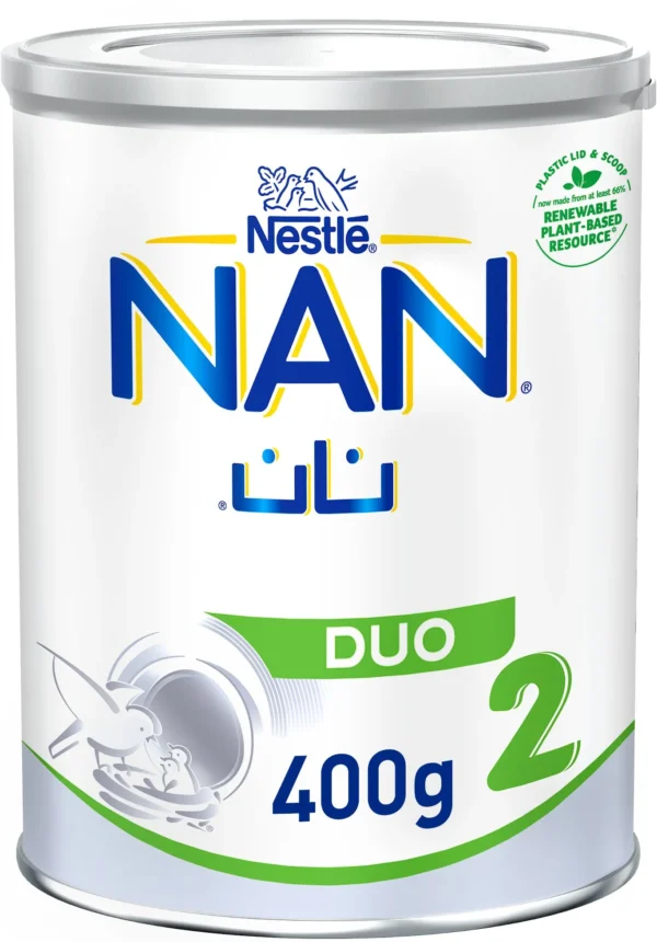 ⁦نان ديو 2: تركيبة متابعة متكاملة للأطفال بعمر 6-12 شهرًا، 400 جم⁩ - الصورة ⁦1⁩