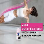 ⁦نيفيا رول أون انفيسيبل بلاك & وايت - حماية تدوم 48 ساعة⁩ - الصورة ⁦2⁩
