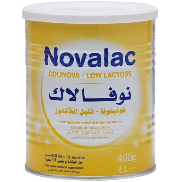 ⁦نوفالاك كولينوفا - حليب أطفال قليل اللاكتوز 400 جم⁩ - الصورة ⁦1⁩