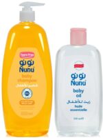 نونو عبوة توفير شامبو 800 مل + زيت أطفال 500 مل
