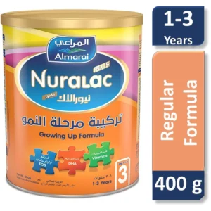 نيورالاك بلص حليب (3) داعم للنمو 400 جم