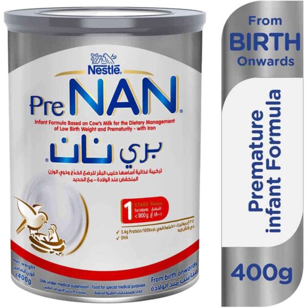⁦نان بري نان تركيبة حليب للأطفال للمبتسرين والخدج - 400 جم⁩ - الصورة ⁦1⁩