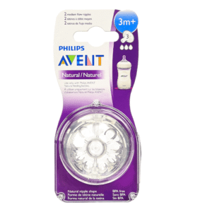 Philips Avent حلمات رضاعة سريعة التدفق +6 أشهر 2 حبة