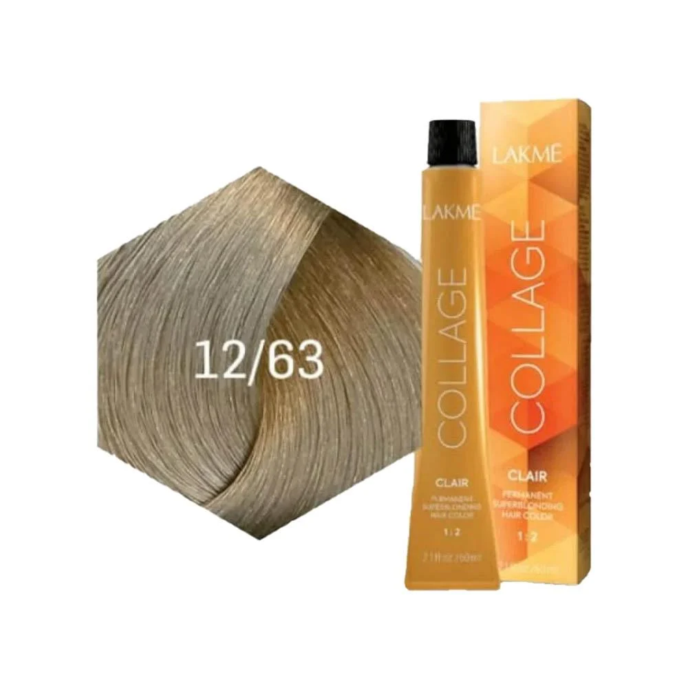 ad لاكمي كولاج صبغة شعر أشقر ذهبي كستنائي 60 مل - الصورة 1