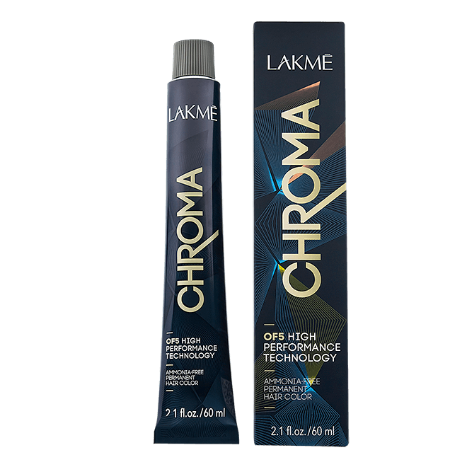 lak_chroma20colour_front_13052020 لاكمي كولاج صبغة شعر أشقر كستنائي متوسط 60 مل - الصورة 1