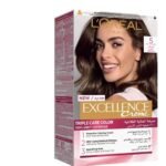 لوريال باريس إكسلانس صبغة شعر بني فاتح 5 تغطية كاملة